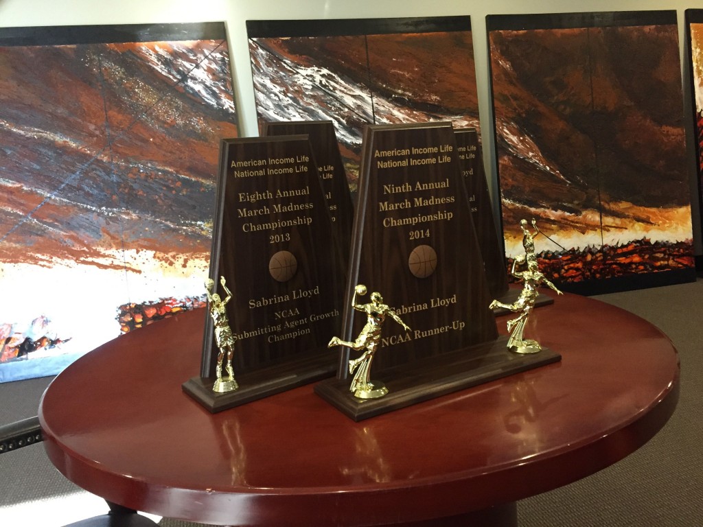 Ninth Annual March Madness Championship 2014 NCAA Runner-Up Sabrina Lloyd Agencies