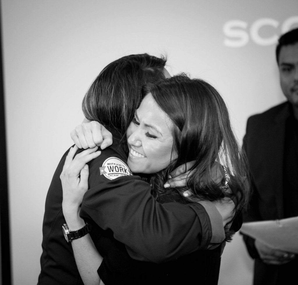 lloyd agencies team members hugging